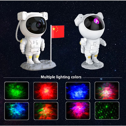 Proyector Astronauta de galaxia y estrellas