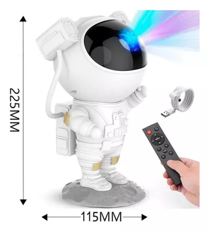 Proyector Astronauta de galaxia y estrellas