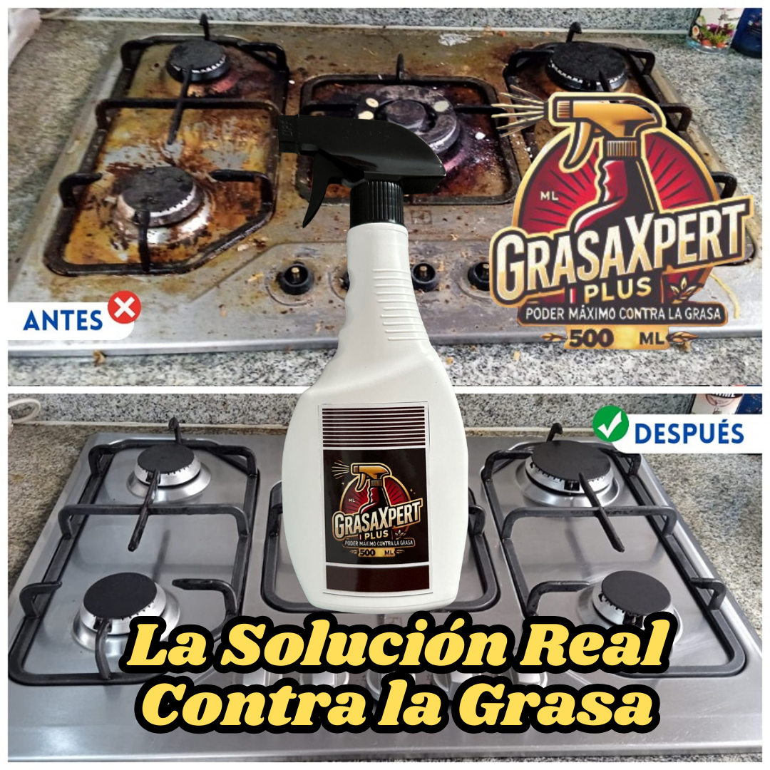 ¡Grasa difícil? GrasaXpert Plus lo soluciona sin esfuerzo!